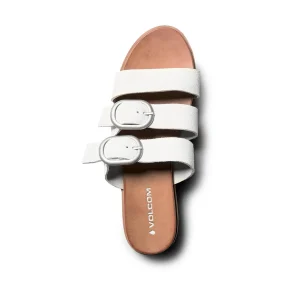 Tout neuf 🤩 Randonnee Pedestre Femme Volcom Tongues Volcom Buckle Up Bone Femme BEIGE ✨ magasins pas chers 16