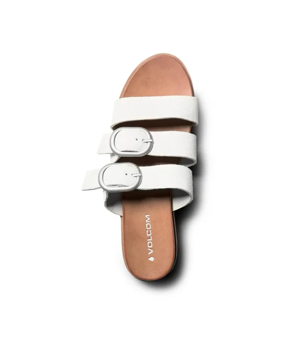 Tout neuf 🤩 Randonnee Pedestre Femme Volcom Tongues Volcom Buckle Up Bone Femme BEIGE ✨ magasins pas chers 5