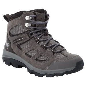 vente chaude Tout neuf 😀 Randonnee Pedestre Femme Jack Wolfskin Chaussures De Randonnée Femme Jack Wolfskin Vojo 3 Texapore Mid GRIS 👏 18