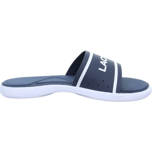 fashion pas cher Offres 🧨 Outdoor Femme Lacoste Lacoste Slide BLEU 🛒 6