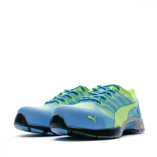 outlet soldes Remise ⌛ Femme Puma Chaussures De Sécurité Bleu/vert Femme Puma BLEU 🎉 4