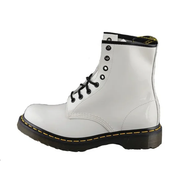 qualité supérieure Meilleure affaire 🔔 Randonnée Femme Dr Martens Dr Martens 1460 Patent Lamper BLANC 🤩 7