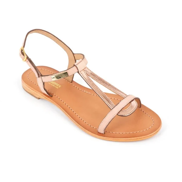 SOLDES TOUT À Tout neuf 😍 Outdoor Femme Les Tropeziennes Les Tropeziennes – Hamat Noir-serpent 04178 Cuir Cuir 40 ROSE ✔️ 1