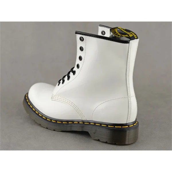 qualité supérieure Meilleure affaire 🔔 Randonnée Femme Dr Martens Dr Martens 1460 Patent Lamper BLANC 🤩 4