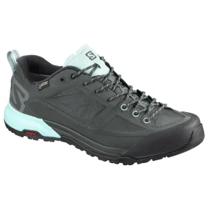 Le moins cher 😀 Alpinisme Femme Salomon Chaussures Femme Salomon X Alp Spry Gtx® VERT 🛒 soldes pas cher 14