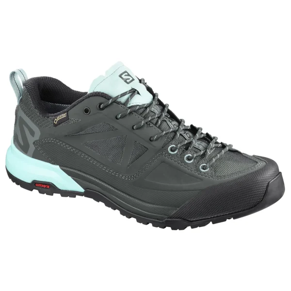 Le moins cher 😀 Alpinisme Femme Salomon Chaussures Femme Salomon X Alp Spry Gtx® VERT 🛒 soldes pas cher 5