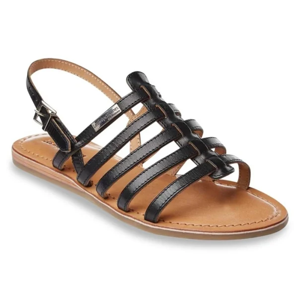 Budget 🥰 Outdoor Femme Les Tropeziennes Les Tropeziennes Havapo Noir 07499 Cuir Cuir 35 NOIR ✨ boutique en ligne 1