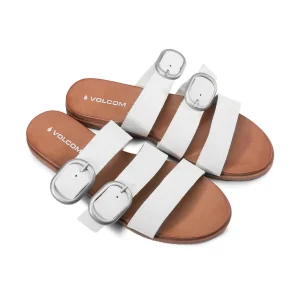 Tout neuf 🤩 Randonnee Pedestre Femme Volcom Tongues Volcom Buckle Up Bone Femme BEIGE ✨ magasins pas chers 12