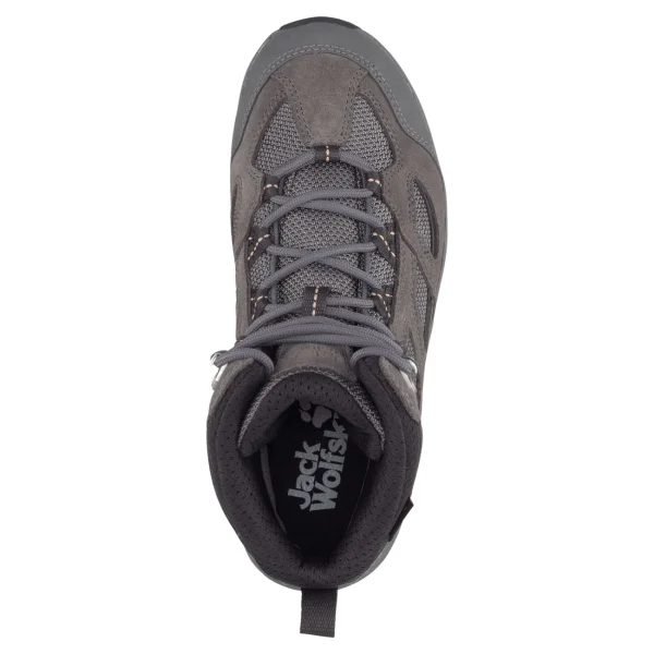 vente chaude Tout neuf 😀 Randonnee Pedestre Femme Jack Wolfskin Chaussures De Randonnée Femme Jack Wolfskin Vojo 3 Texapore Mid GRIS 👏 4