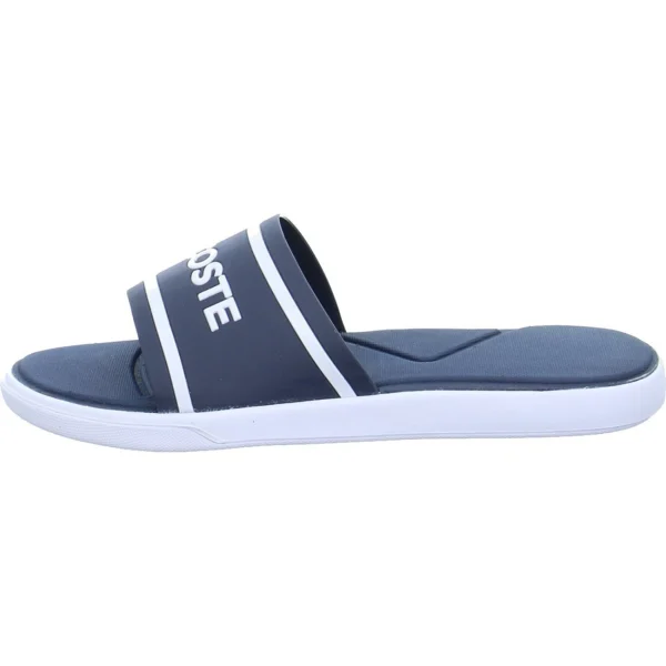 fashion pas cher Offres 🧨 Outdoor Femme Lacoste Lacoste Slide BLEU 🛒 1