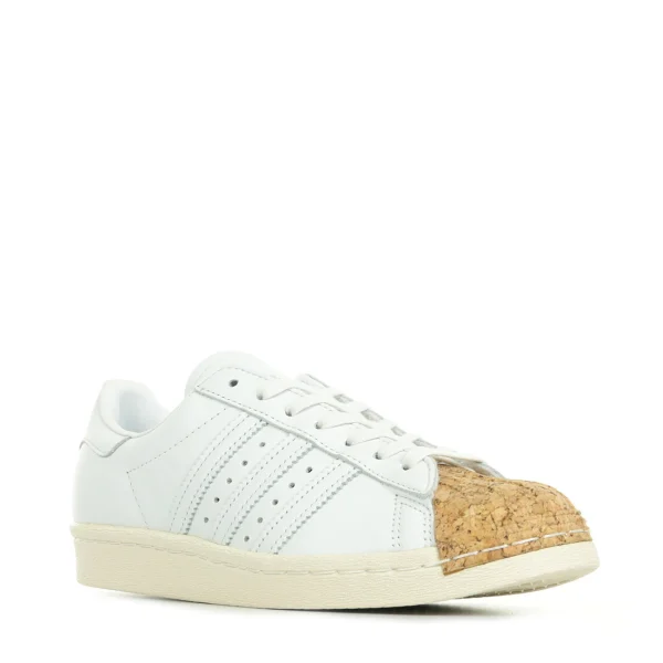 Meilleur Service Remise 😉 Femme Adidas Adidas Superstar 80s Cork W BLANC 🧨 3