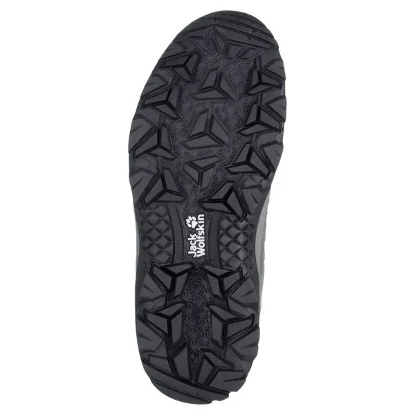 vente chaude Tout neuf 😀 Randonnee Pedestre Femme Jack Wolfskin Chaussures De Randonnée Femme Jack Wolfskin Vojo 3 Texapore Mid GRIS 👏 1