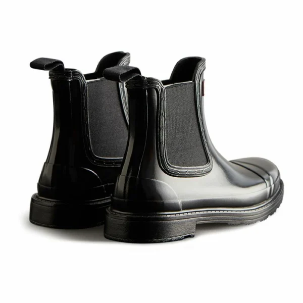 prix le plus bas Grosses soldes ✔️ Hunter 🥾 Boots 👩 Women’s Commando Chelsea Gloss – Bottes de pluie femme 🌟 4