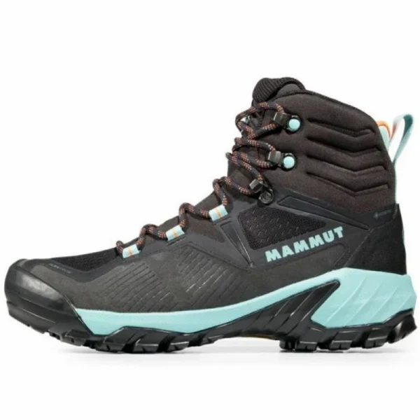 SOLDES TOUT À Coupon ⌛ Mammut Sapuen High GTX – Chaussures randonnée femme 🤩 3