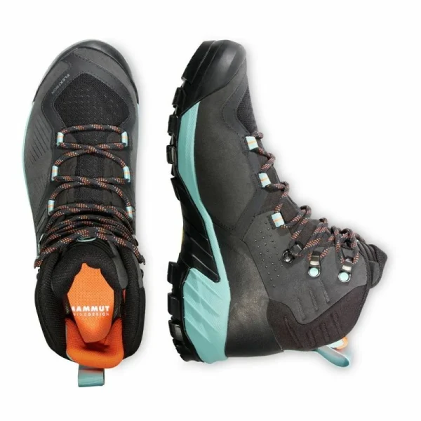 SOLDES TOUT À Coupon ⌛ Mammut Sapuen High GTX – Chaussures randonnée femme 🤩 5