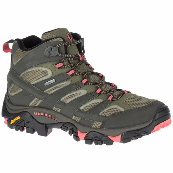 REMISE allant jusqu. Budget 👏 Merrell Moab 2 Mid GTX – Chaussures randonnée femme 🎉 1